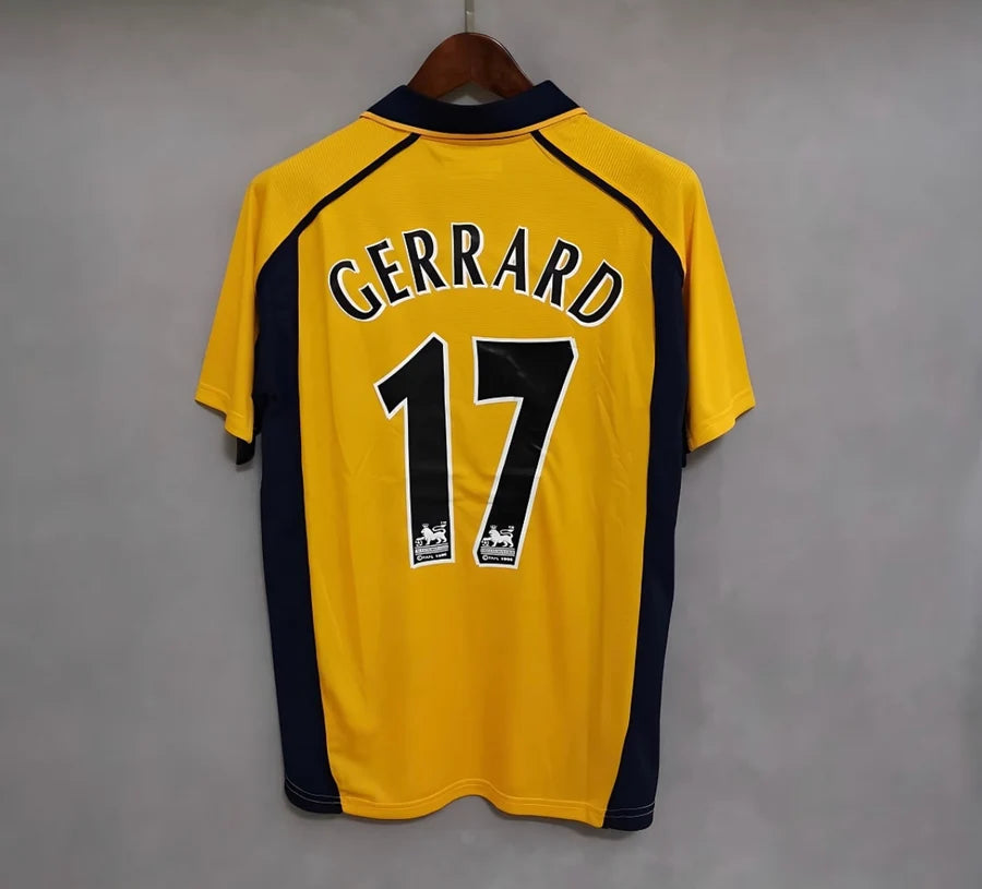 Maillot Liverpool exterieur 2001/02 GERRARD #17