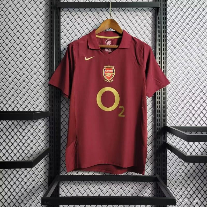 Maillot Arsenal domicile HENRY 2005/06