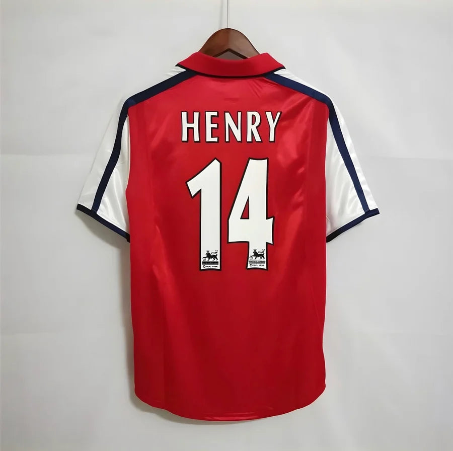 Maillot Arsenal domicile HENRY 2000/01