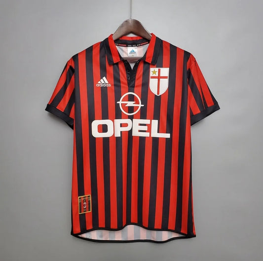 Maillot Milan AC domicile 1999/00