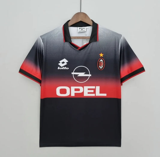 Maillot Milan AC training noir 1995/96
