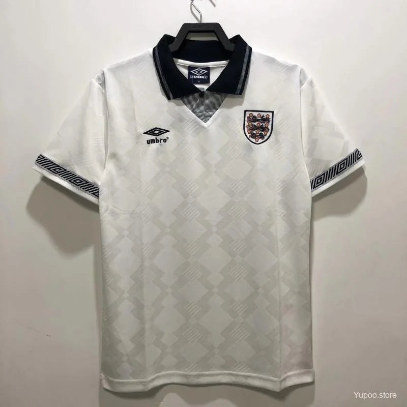Maillot football Angleterre/England domicile 1990