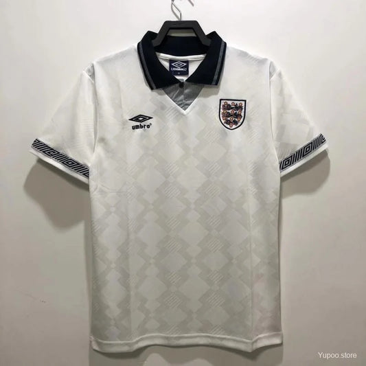 Maillot football Angleterre/England domicile 1990