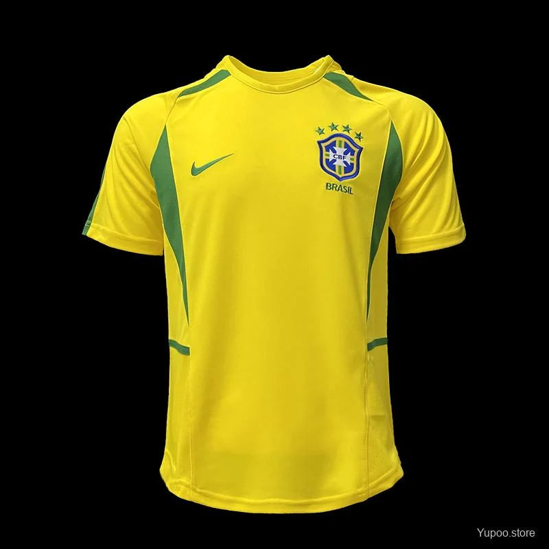 Maillot Bresil/Brazil domicile 2002