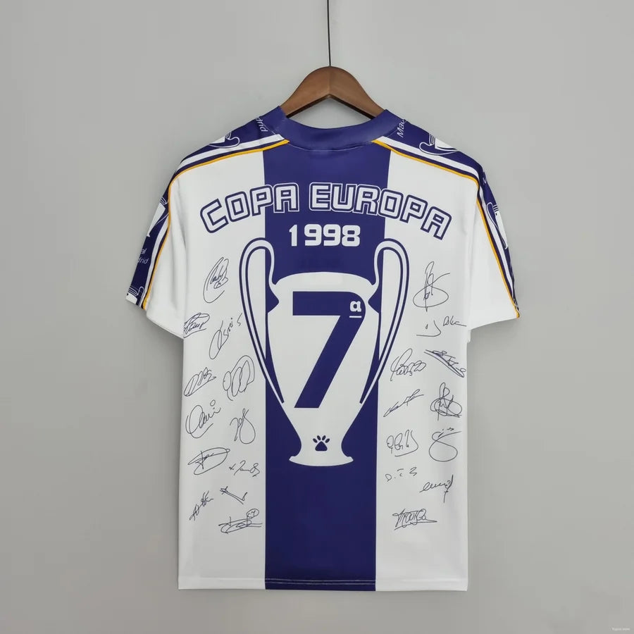 Maillot Real Madrid 7e Champions League domicile 1997/98