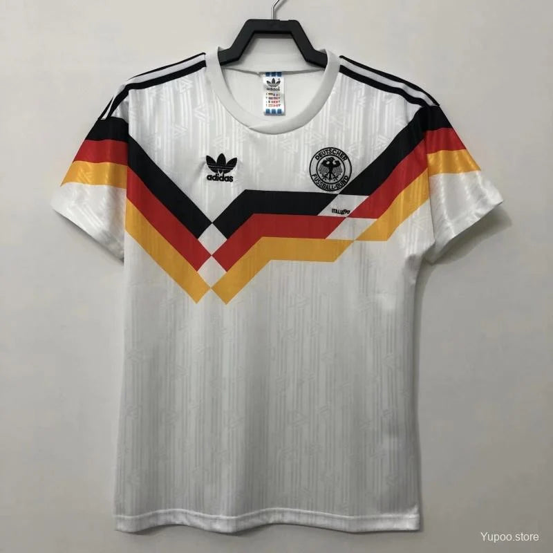 Maillot football Allemagne/Germany domicile 1990