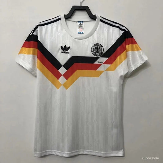 Maillot football Allemagne/Germany domicile 1990