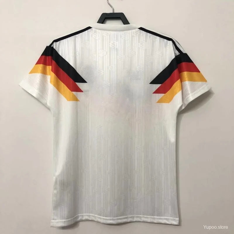 Maillot football Allemagne/Germany domicile 1990