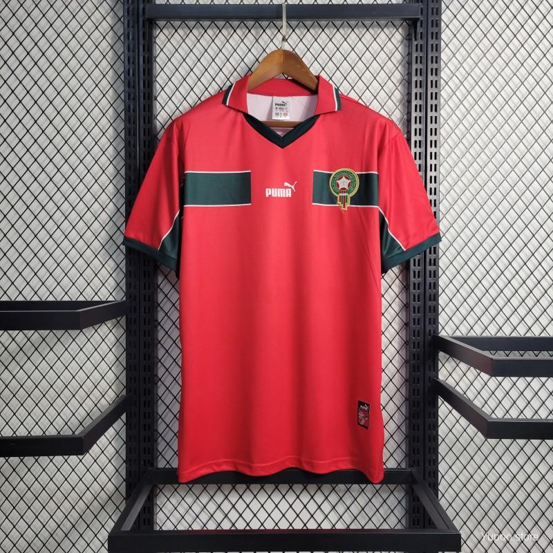 Maillot Maroc Morocco domicile 1998