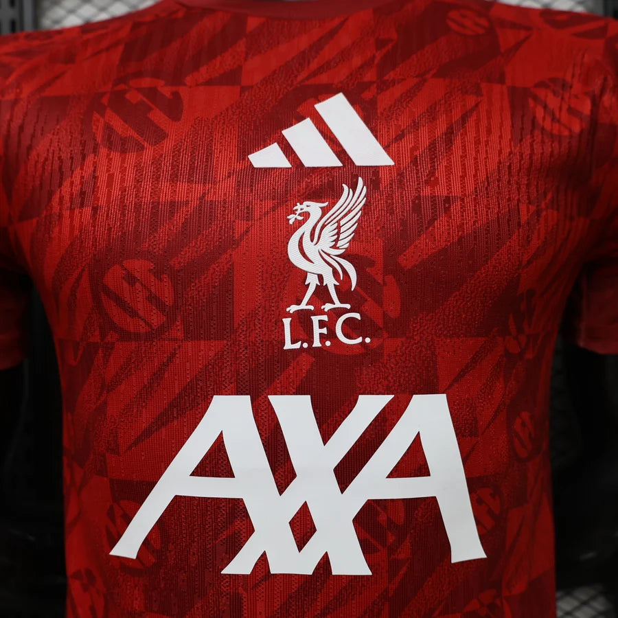 Maillot football Liverpool entraînement pré-match Player Version 2026/27