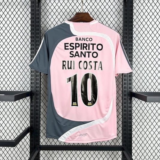 Maillot football Benfica extérieur 2007/08 RUI COSTA #10