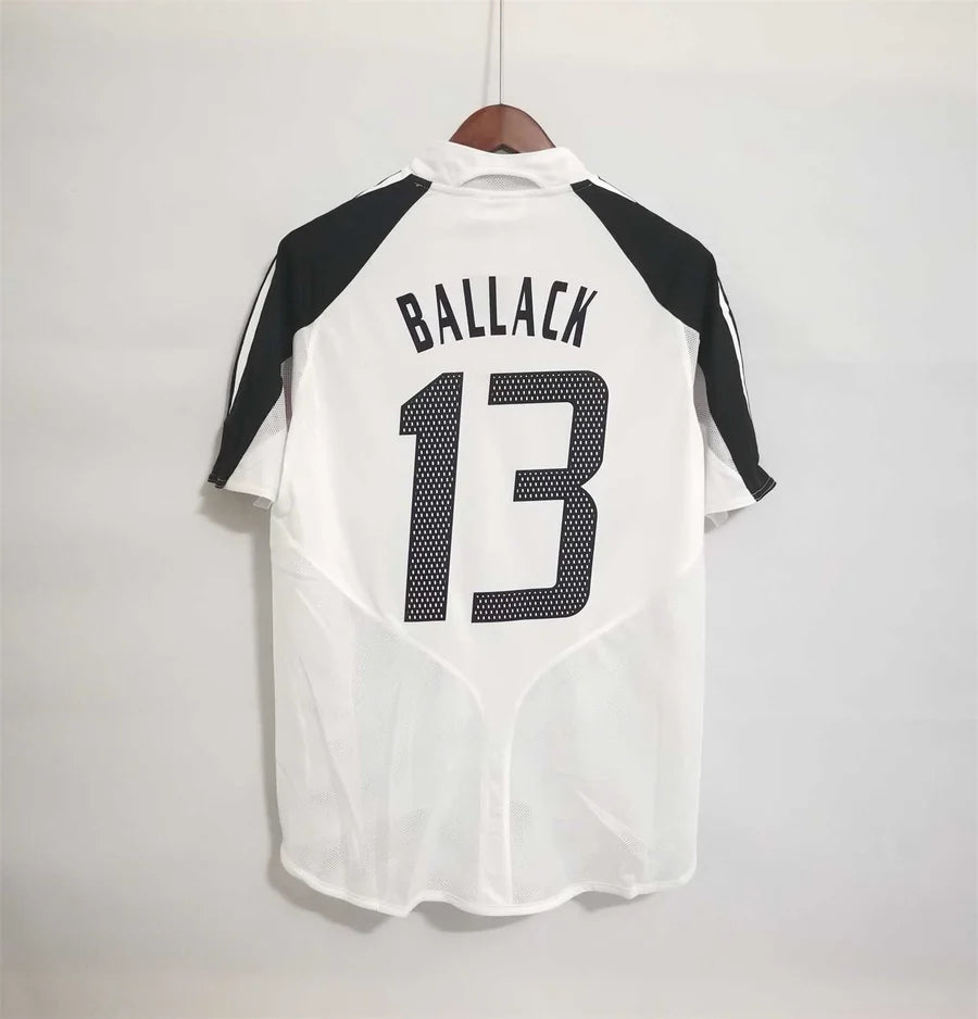 Maillot football Allemagne/Germany domicile 2004 BALLACK #13