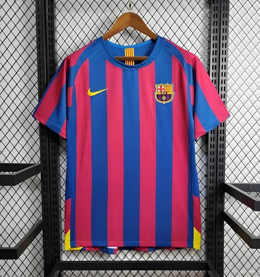 Maillot football FC Barcelone Barcelona domicile 2005/06