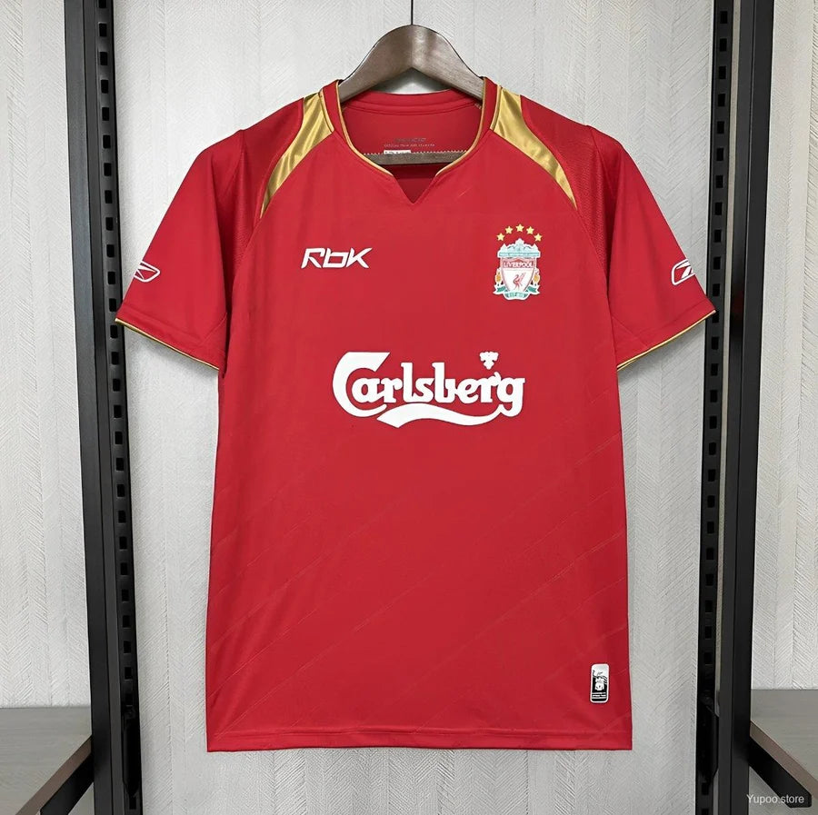 Maillot football Liverpool domicile 2005/06