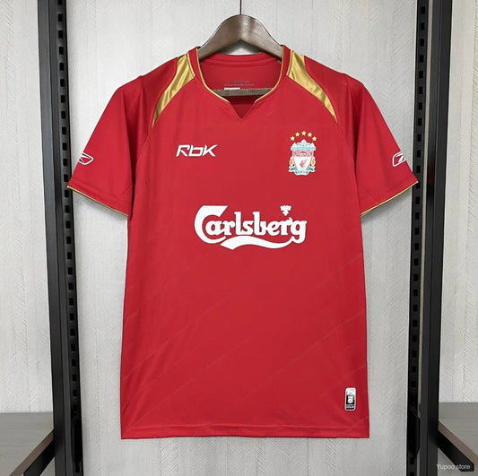 Maillot football Liverpool domicile 2005/06