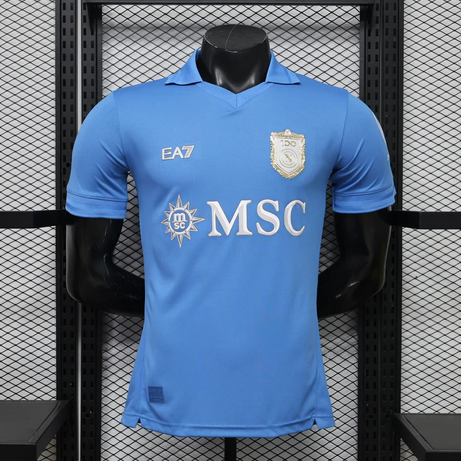 Maillot football Naples/Napoli 100e anniversaire Version Player 2026/27