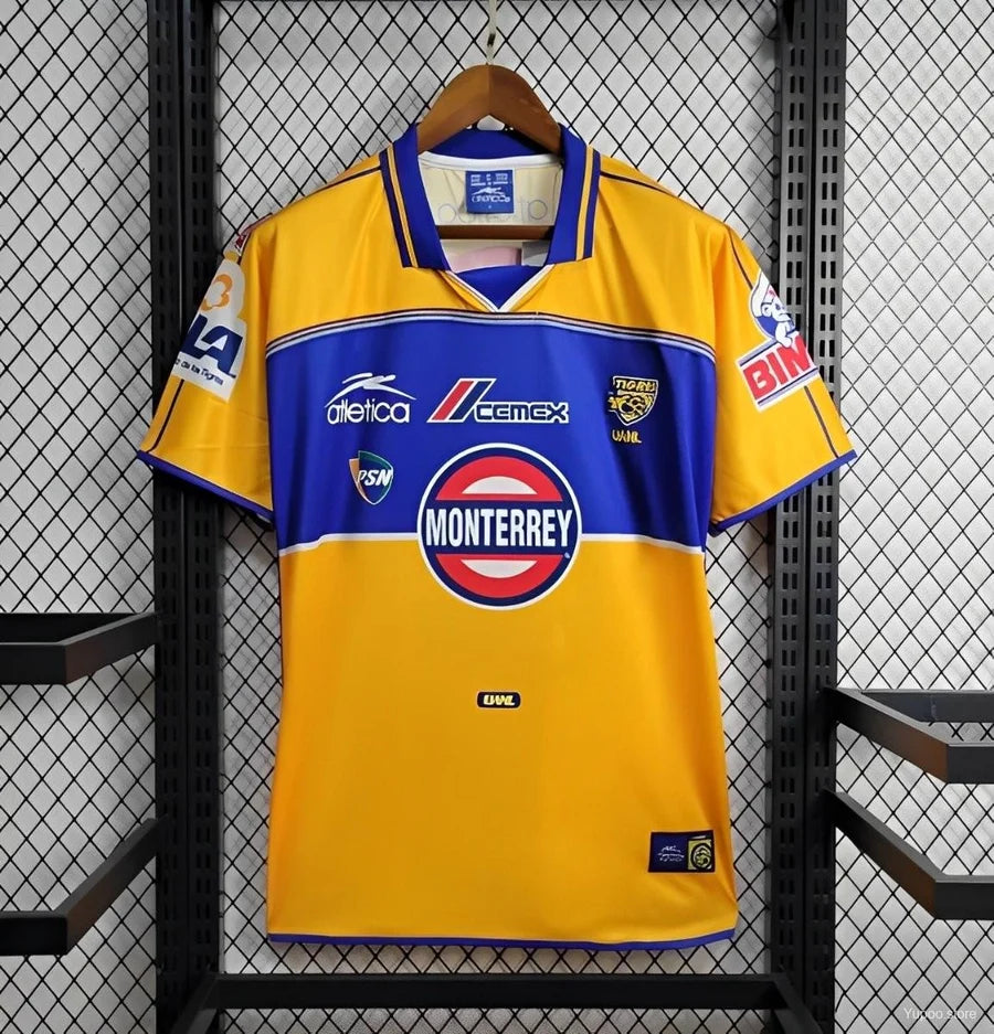 Maillot football Tigres UANL domicile 2001/02