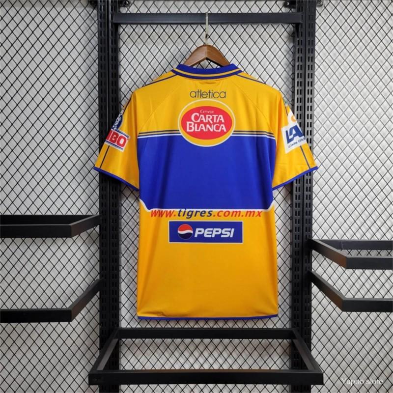 Maillot football Tigres UANL domicile 2001/02