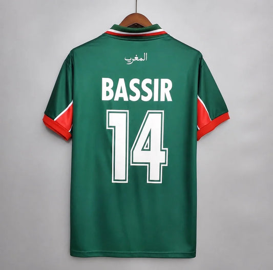Maillot Maroc Morocco third 1998 BASSIR #14