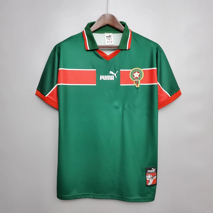 Maillot Maroc Morocco third 1998 HADJI #7