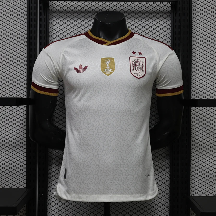 Maillot football Espagne/Spain extérieur 2 étoiles Champion ⭐️⭐️ Player Version 2026/27
