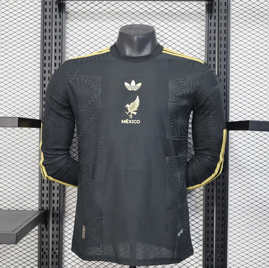 Maillot football Mexique Mexico Noir 25 Gold manches longues * Player Version * 2025/26