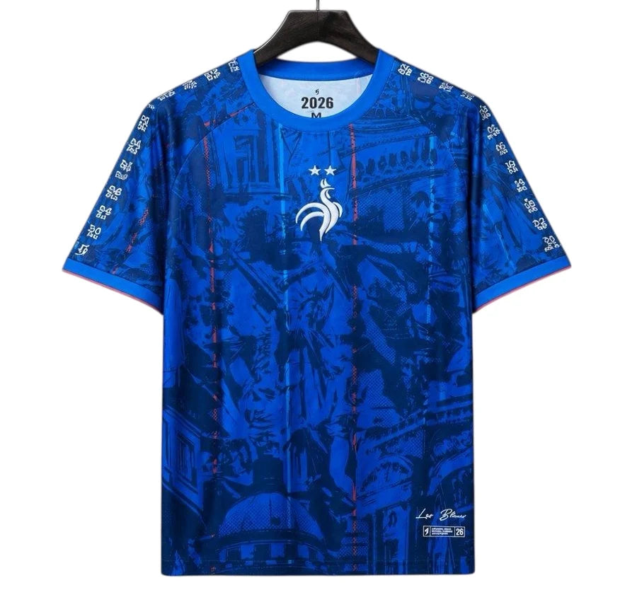 Maillot France Les Bleus Héritage Comma Football 2026/27