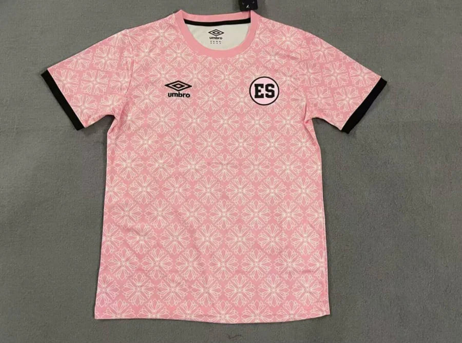 Maillot football El Salvador rose 2025/26