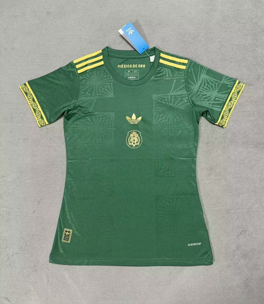 Maillot polo football Mexique Mexico femme vert 2025/26