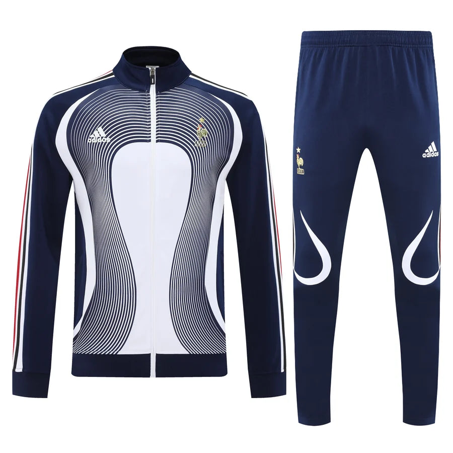 Survêtement ensemble football France jogging Rétro 2025/26