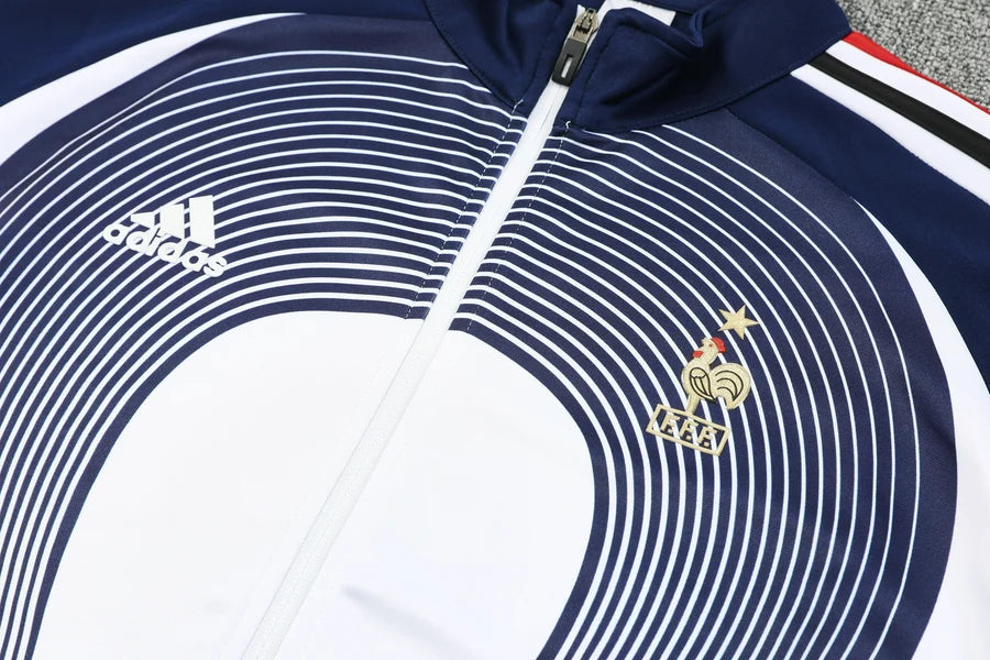 Survêtement ensemble football France jogging Rétro 2025/26