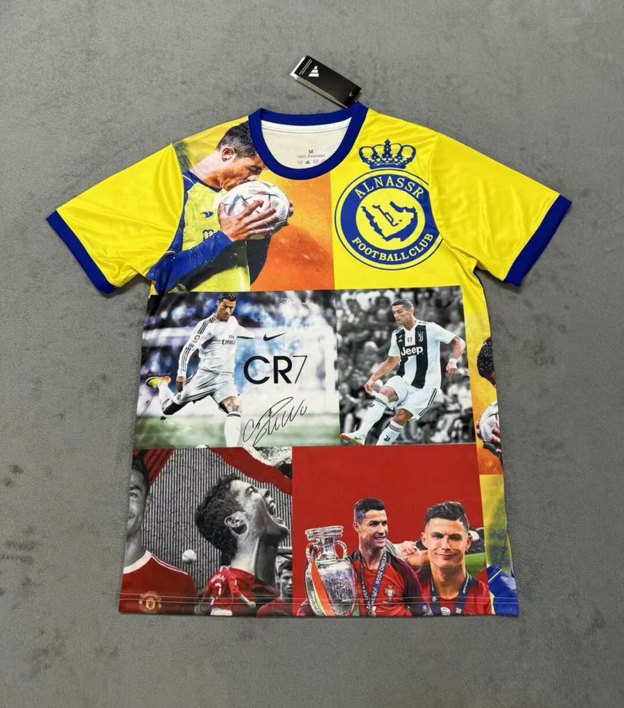 Maillot football Al Nassr Spécial Version CR7 Ronaldo 2025/26