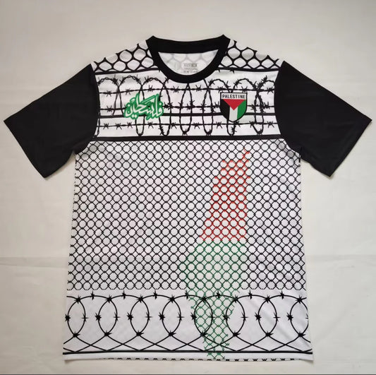 Maillot football Palestine / Palestina FC Palestino Falistīn Noir Black فلسطين 2025/26