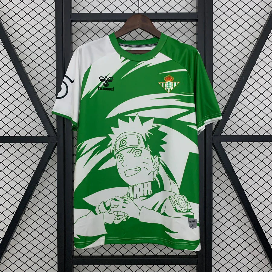 Maillot football Real Betis Séville Naruto 2025/26