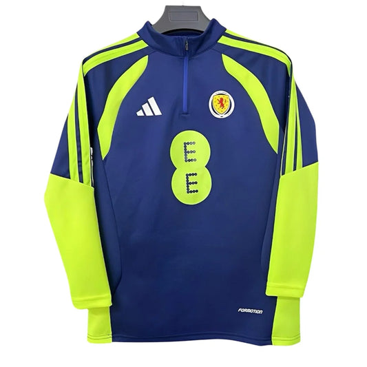 Sweat Haut de survêtement Ecosse Scotland – Entrainement 2025/26