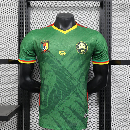 Maillot Cameroun/Cameroon domicile/vert * Player Version * CAN/CAF 2025/26