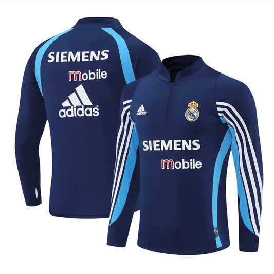 Sweat Haut de survêtement Real Madrid – Édition Rétro 2003/04