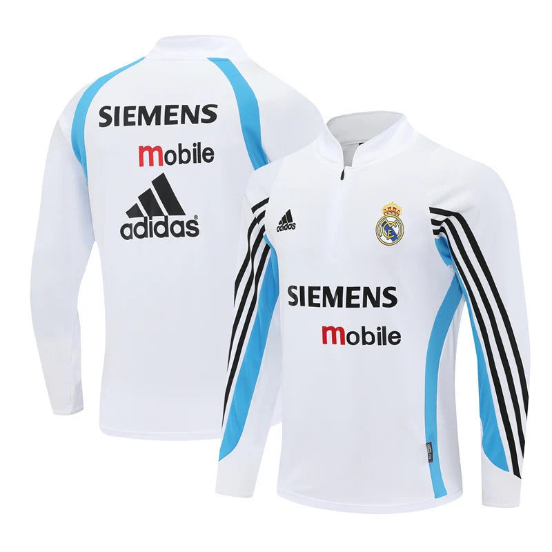 Sweat Haut de survêtement Real Madrid – Édition Rétro 2003/04