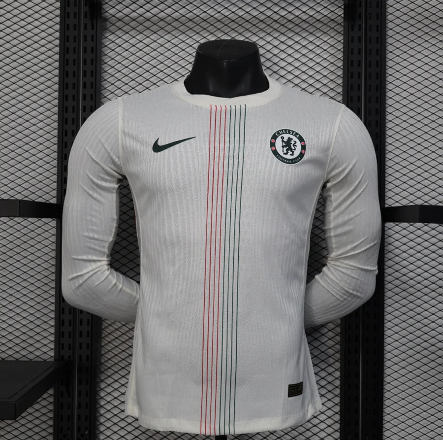 Maillot football Chelsea extérieur Player Version manches longues 2025/26