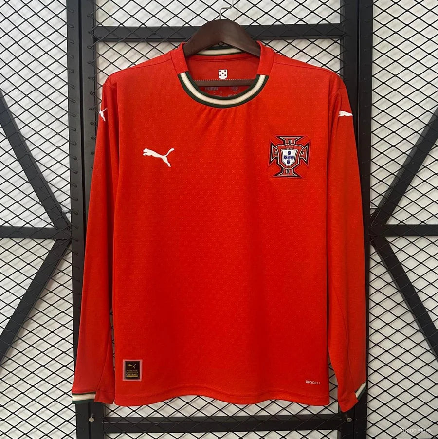 Maillot football Portugal domicile manches longues 2025/26