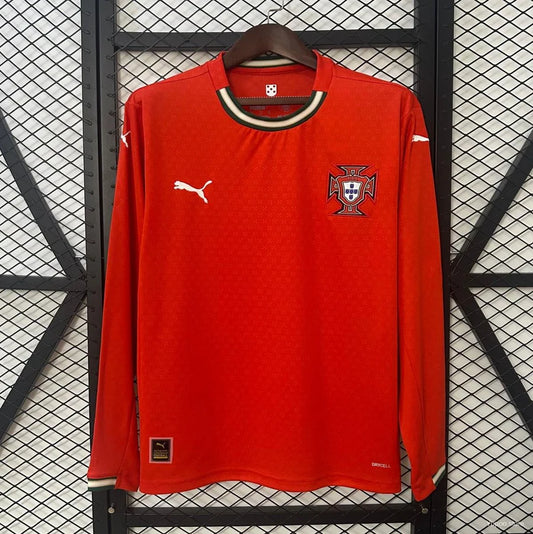 Maillot football Portugal domicile manches longues 2025/26