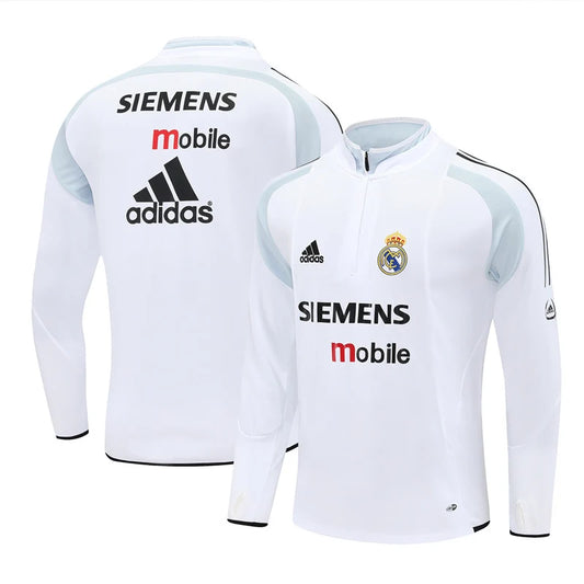 Sweat Haut de survêtement Real Madrid – Édition Rétro 2004/05