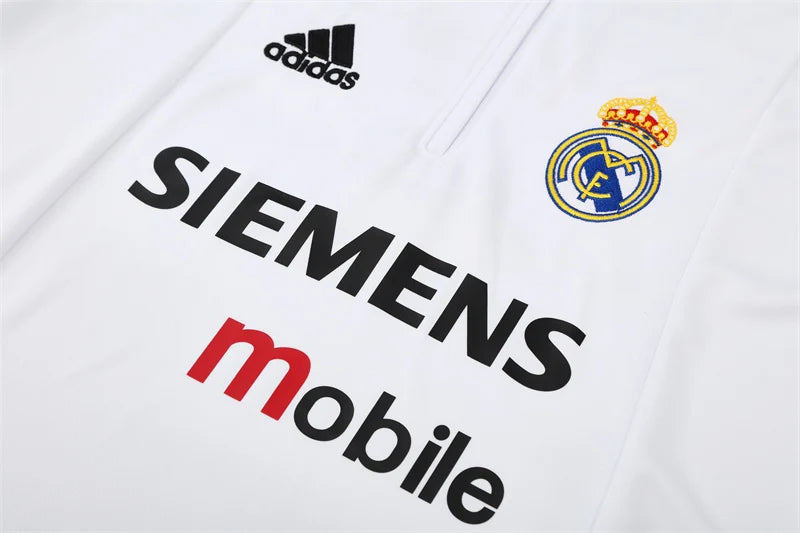 Sweat Haut de survêtement Real Madrid – Édition Rétro 2004/05