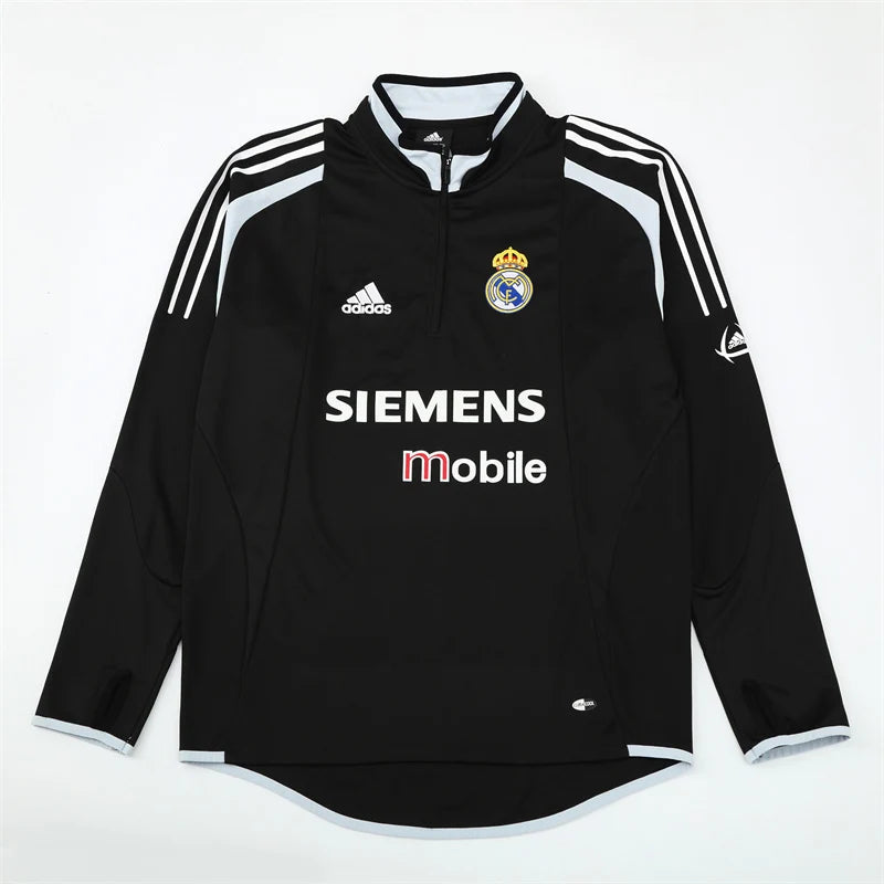 Sweat Haut de survêtement Real Madrid – Édition Rétro 2004/05