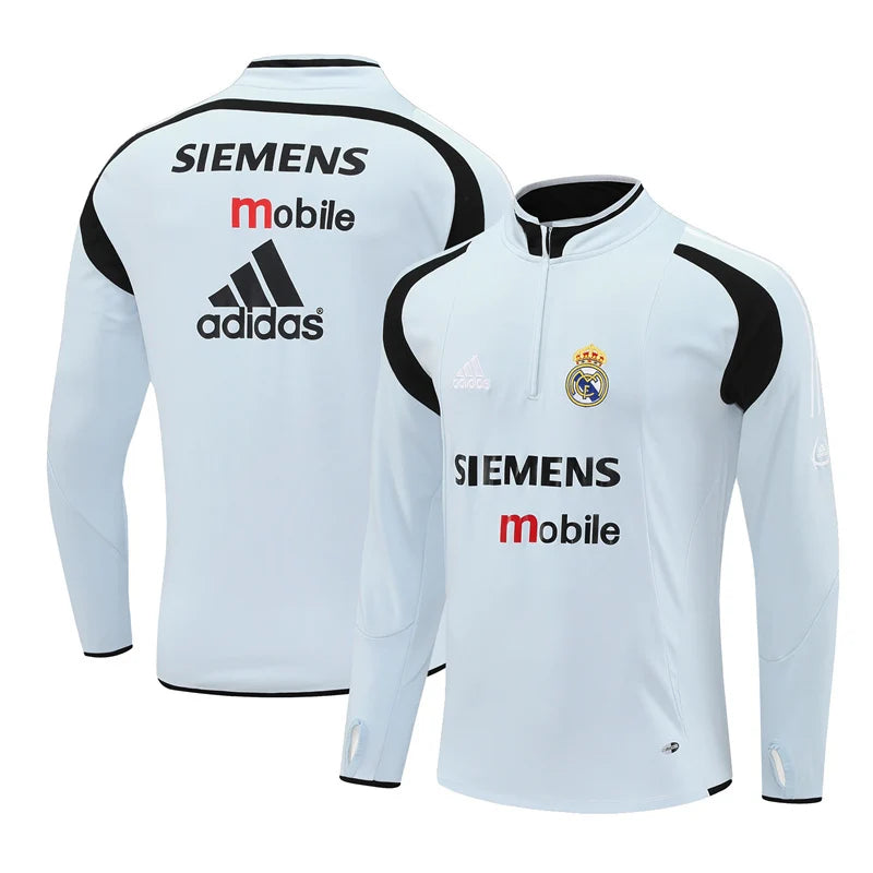 Sweat Haut de survêtement Real Madrid – Édition Rétro 2004/05