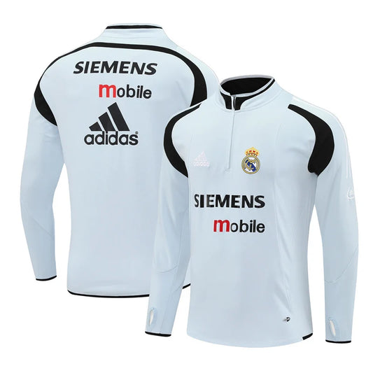 Sweat Haut de survêtement Real Madrid – Édition Rétro 2004/05