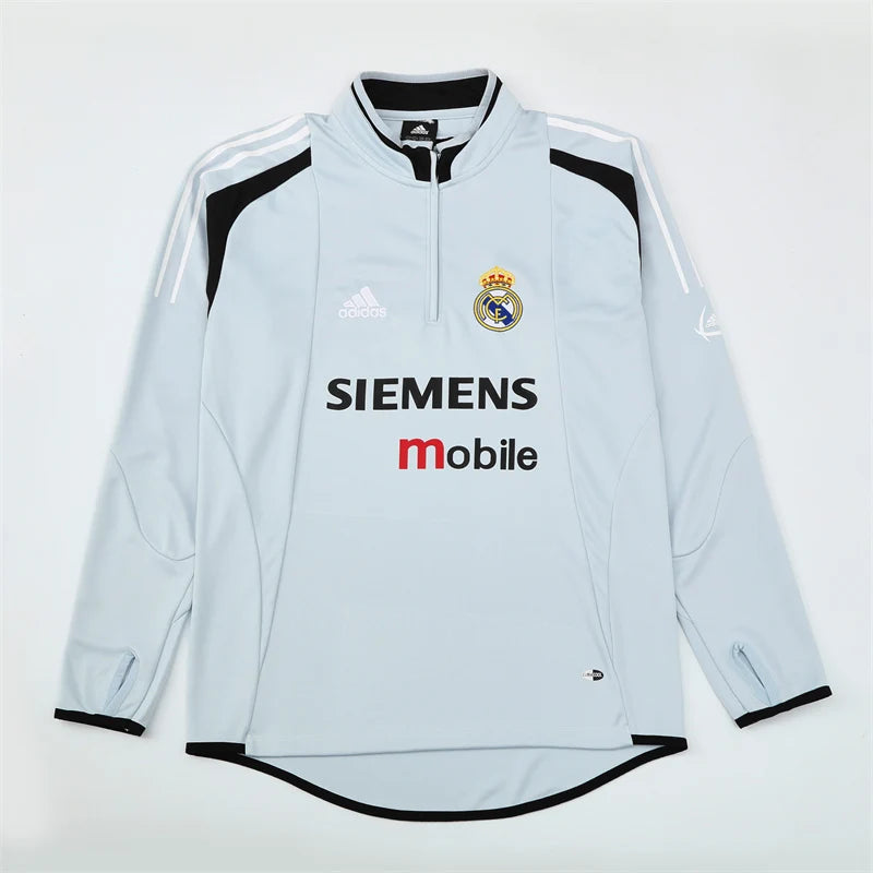 Sweat Haut de survêtement Real Madrid – Édition Rétro 2004/05