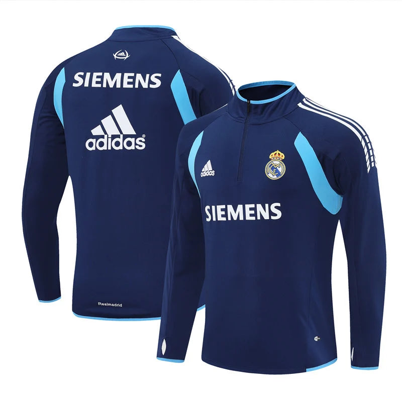 Sweat Haut de survêtement Real Madrid – Édition Rétro 2005/06