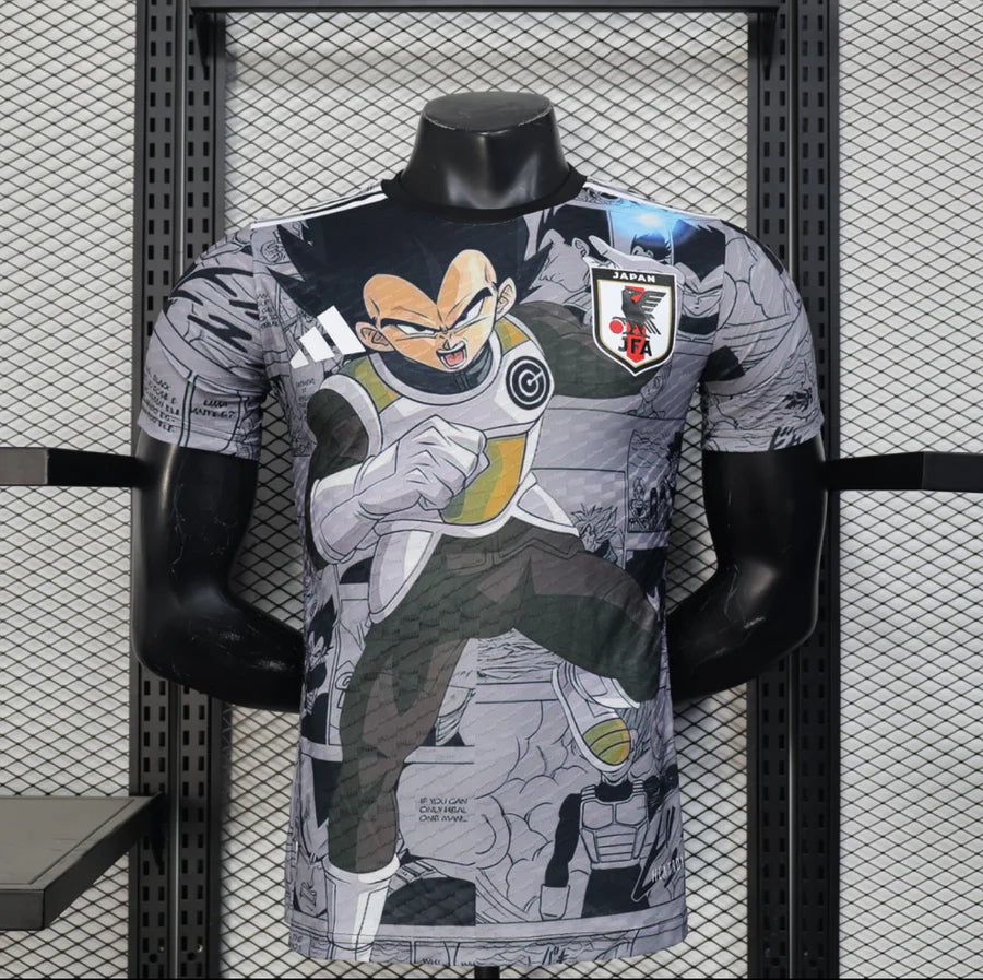 Maillot football Japon/Japan Dragon Ball Z DBZ Végéta * Player Version * 2025/26
