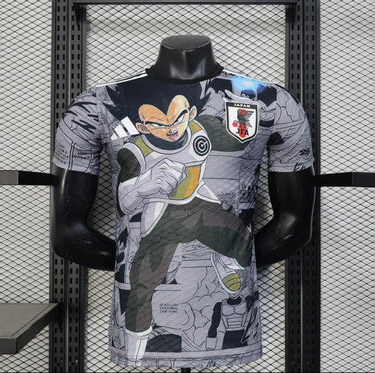 Maillot football Japon/Japan Dragon Ball Z DBZ Végéta * Player Version * 2025/26